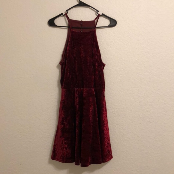 Lulu's Dresses & Skirts - Lulus Burgundy Skater Dress Lulu's Dresses & Skirts - Lulus Burgundy Skater Dress